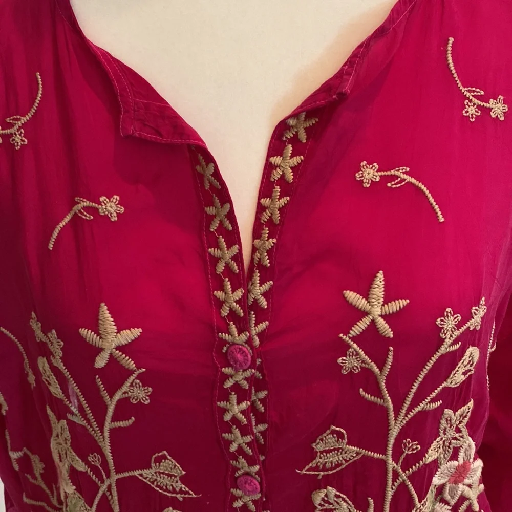 Johnny Was blouse - Picture 3 of 7